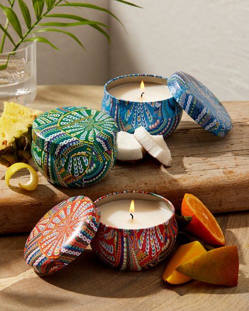 Tommy Bahama Tin Candle Trio