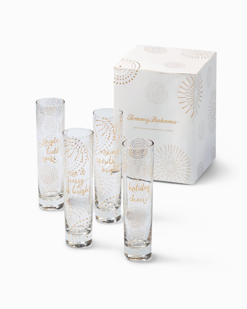 Tommy bahama set deals of 4 glasses