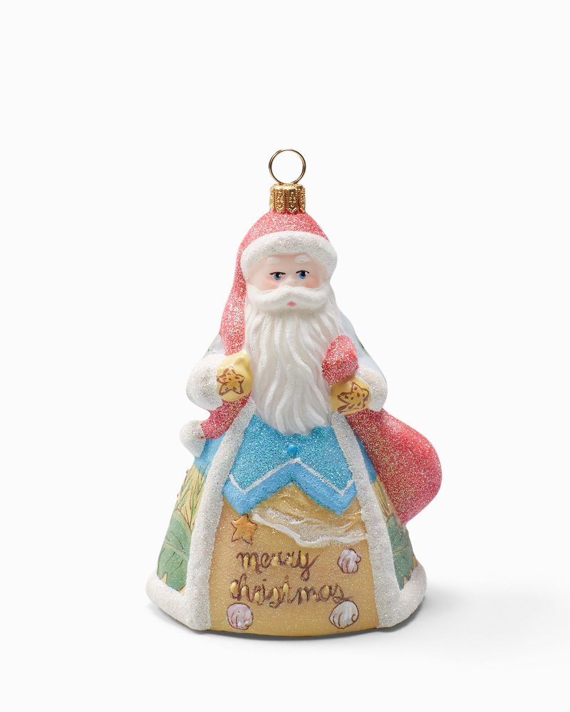 Snowman Santa Ornament