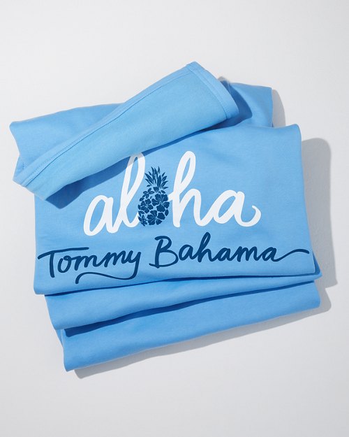Aloha Sweatshirt Blanket
