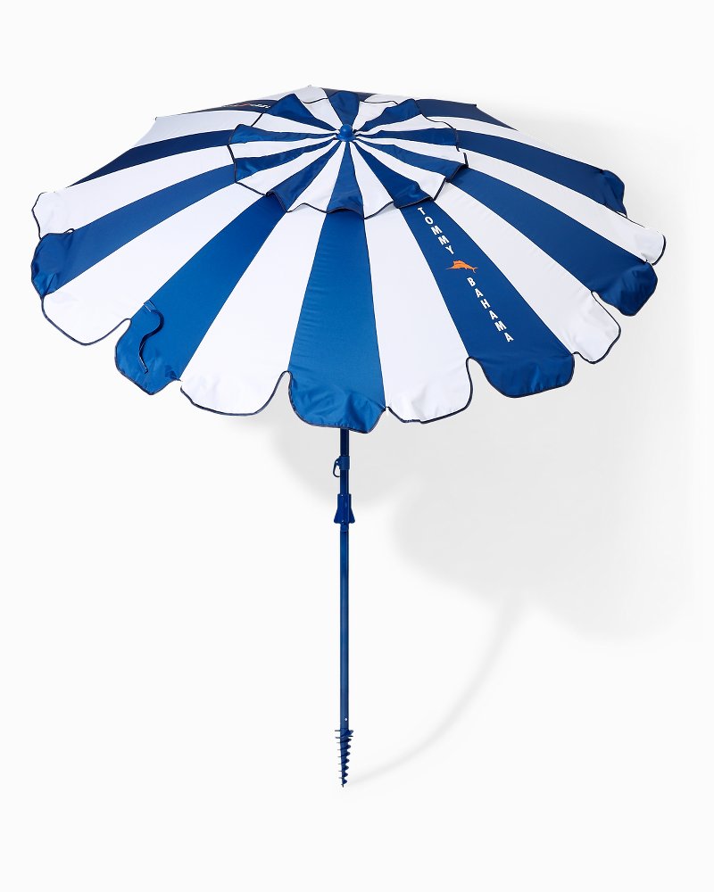 Stripe 7.5 Foot Beach Umbrella