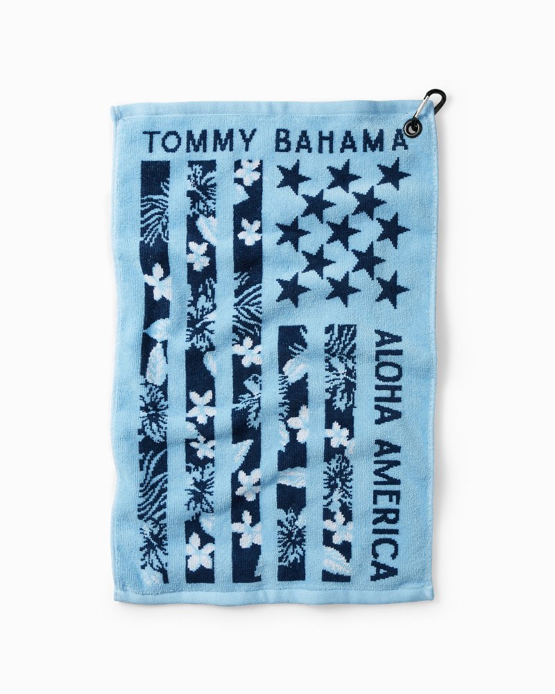 tommy bahama golf towel