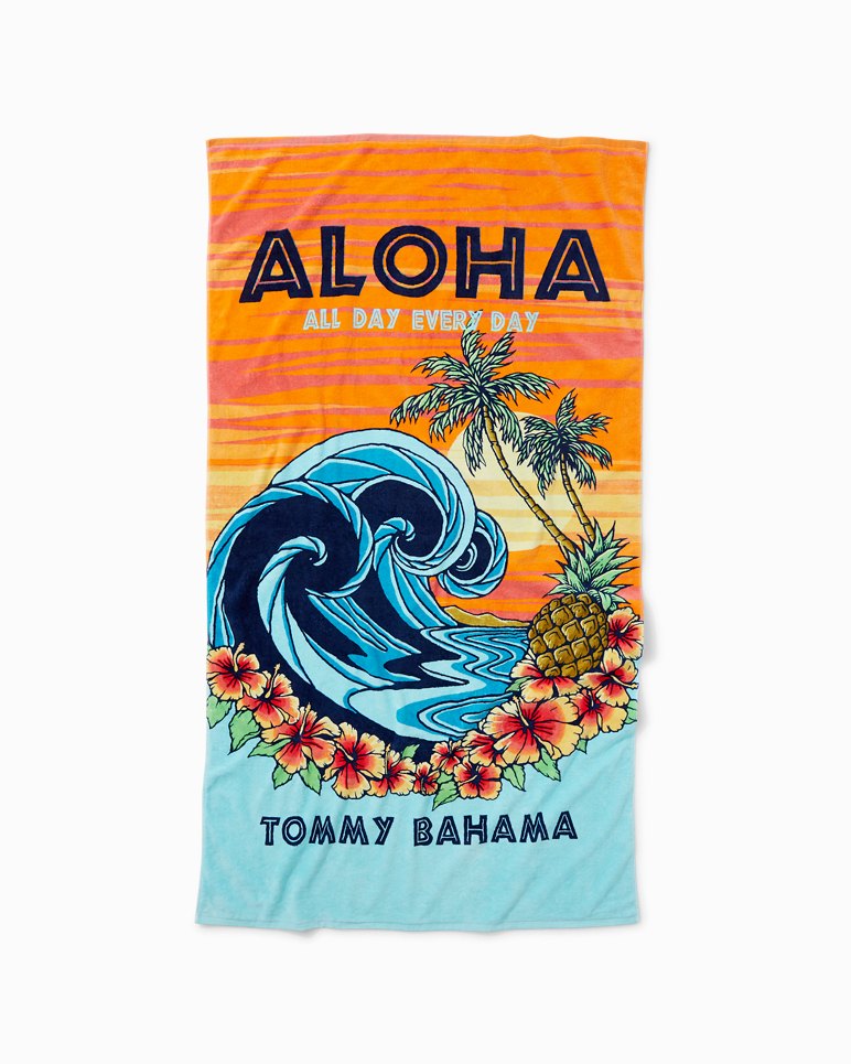 Aloha All Day Beach Towel