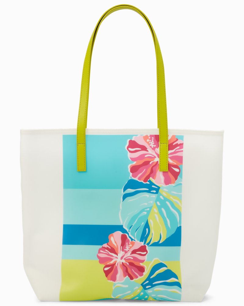 Hibiscus Beach Tote