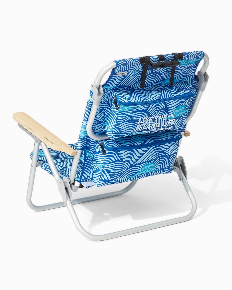 Tommy bahama blue 2025 marlin beach chair