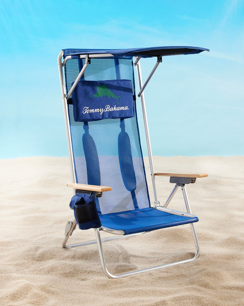 tall reclining beach chair