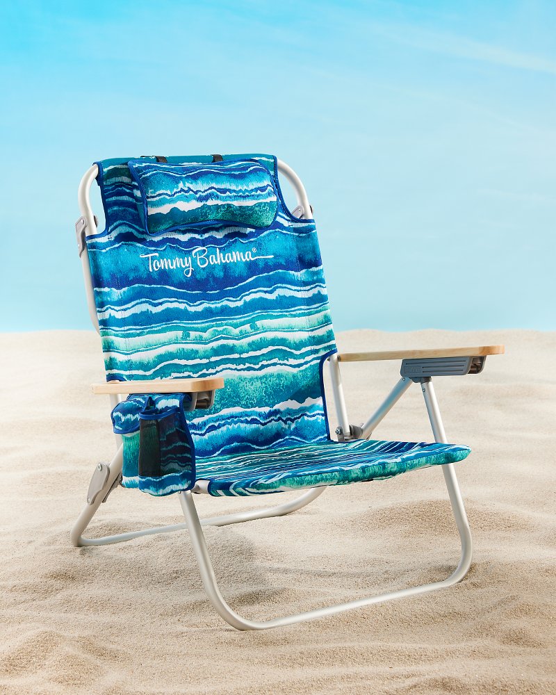  Tommy Bahama Backpack Beach Chair 2 Pack (Tropical Foliage),  Dark Blue (2622206) : Sports & Outdoors