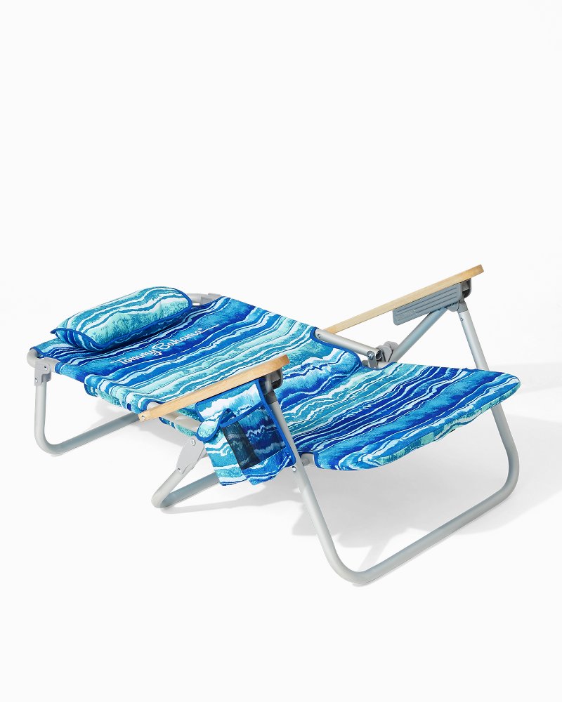 Tommy Bahama Backpack Beach Chairs - (2 PACK Blue ) 