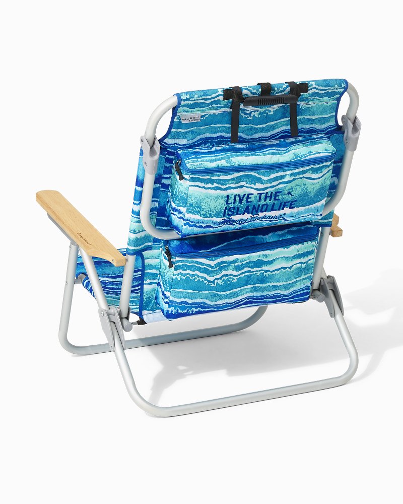Tommy Bahama Wavy Marlin Deluxe Backpack Beach Chair