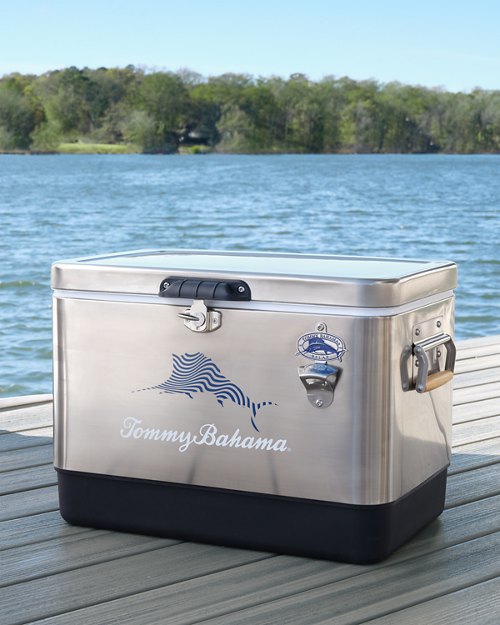 Wavy Marlin 54-qt. Stainless Steel Cooler