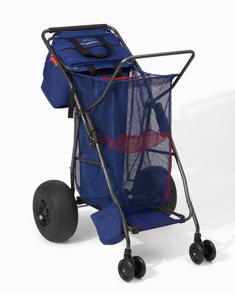 Tommy bahama 2016 all terrain beach cart best sale includes cargo bag with extra wide rear wheels