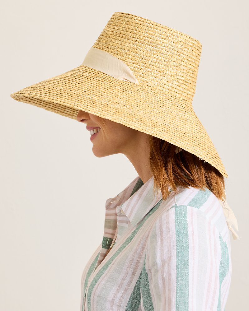 Tommy Bahama Two-Tone Malleable Straw Sun Hat One Size Fabulous Tommy Bahama Men main image 4