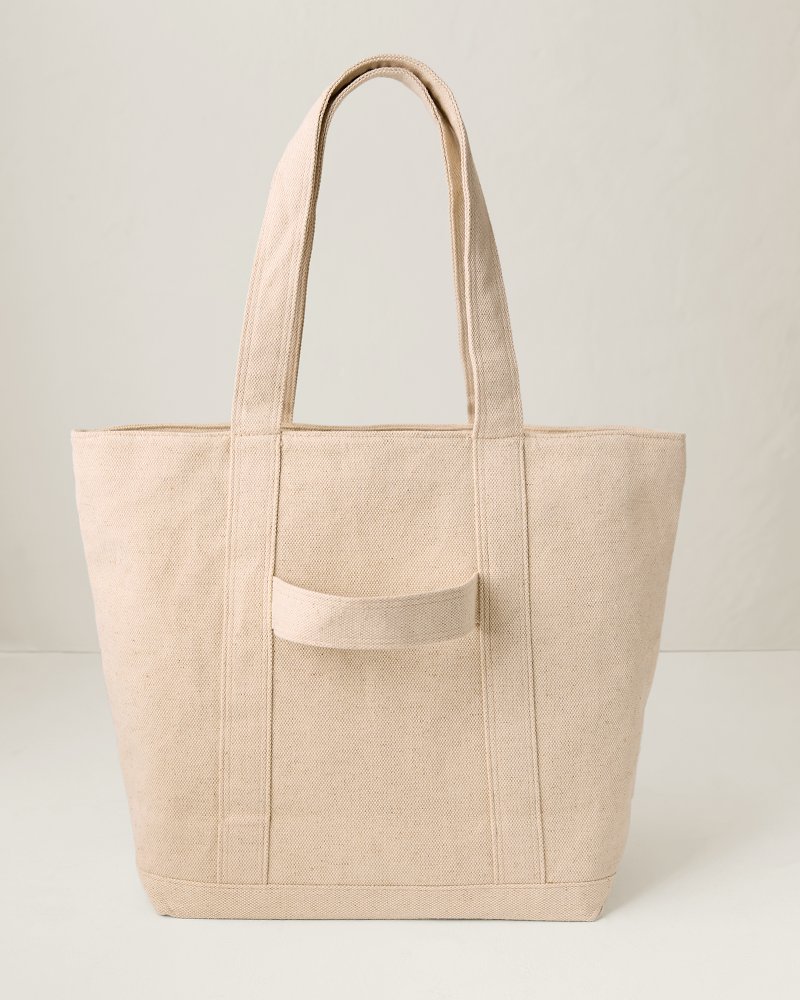 Thumbnail for Natural Canvas Traveler Tote