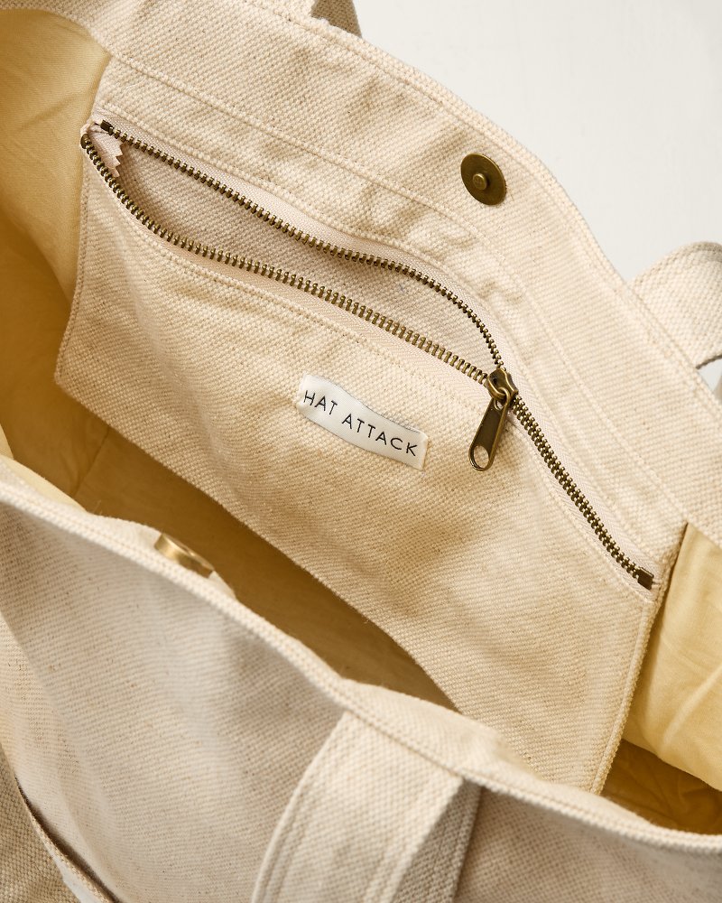 Thumbnail for Natural Canvas Traveler Tote