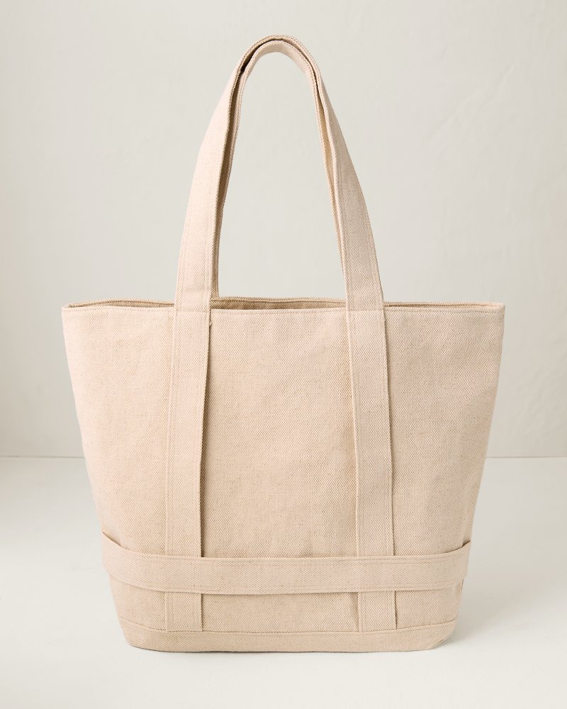 Thumbnail for Natural Canvas Traveler Tote