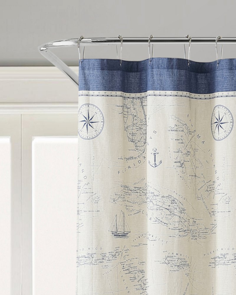 Caribbean Sea Shower Curtain