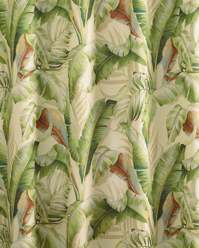 Thumbnail for Palmiers Medium Green Shower Curtain