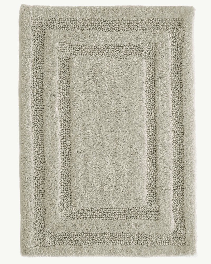 Tommy Bahama Long Branch Cotton Tufted Reversible Bath Rug, 21 X