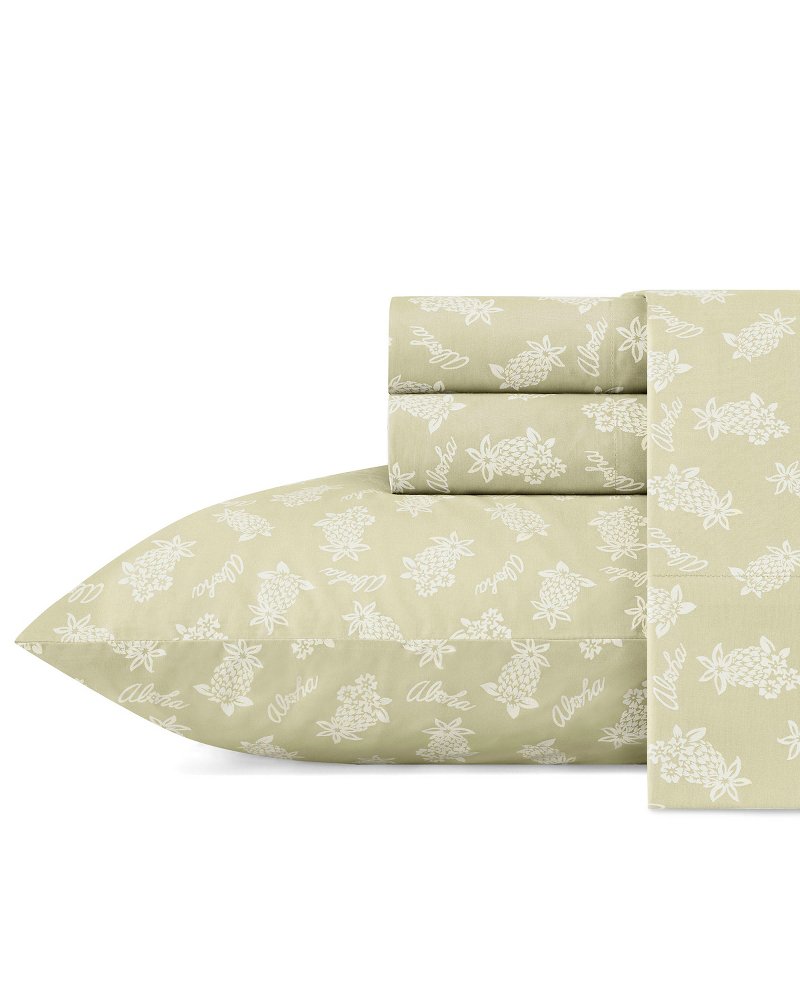 Aloha Pineapple Queen Sheet Set