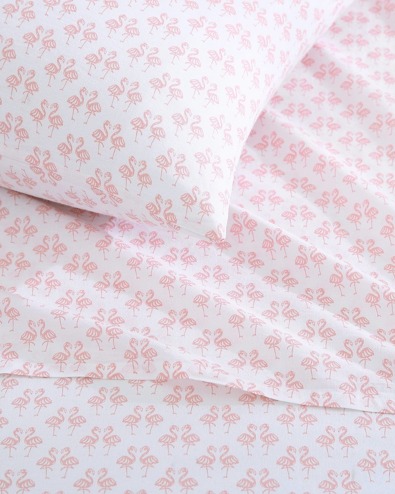 Flamingle 4-Piece Queen Sheet Set