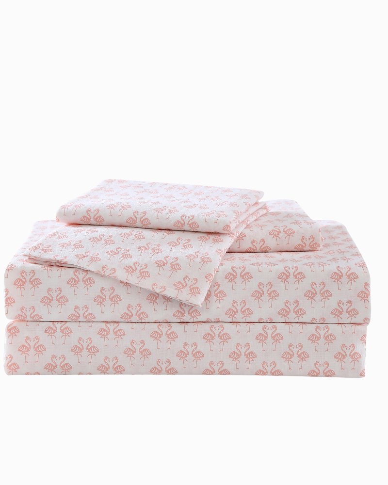 Thumbnail for Flamingle 4-Piece Queen Sheet Set