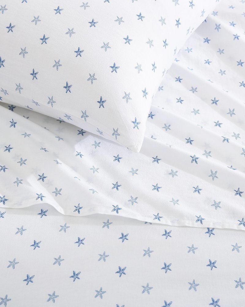 Starfish Treasure 4-Piece Queen Sheet Set