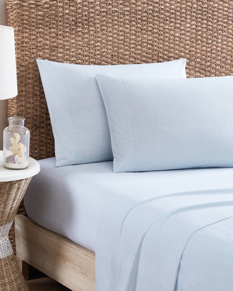 Thumbnail for Ala Moana Stripe 4-Piece Queen Sheet Set