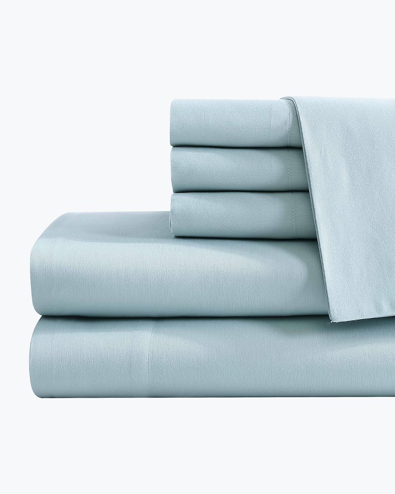 Solid Sateen 6-Piece King Sheet Set