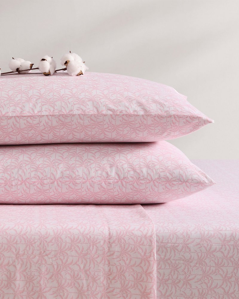 Lovely Palms 4-Piece Queen Sheet Set