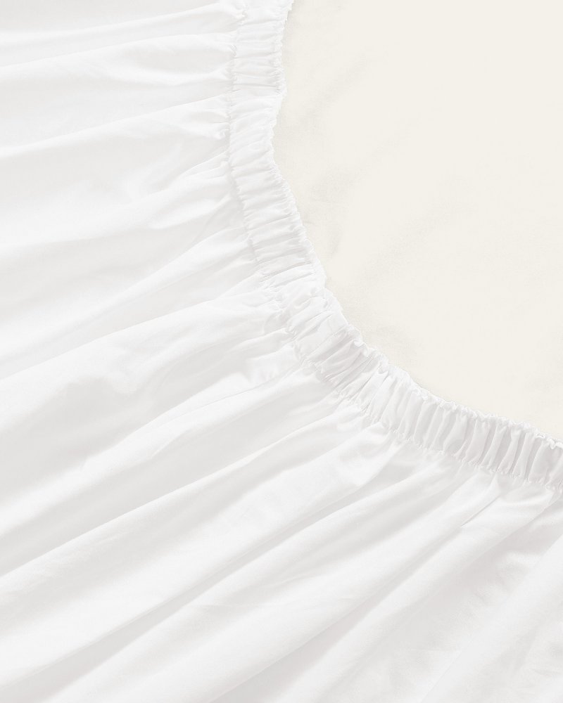 Thumbnail for Island Estate Solid Percale 4-Piece Queen Sheet Set