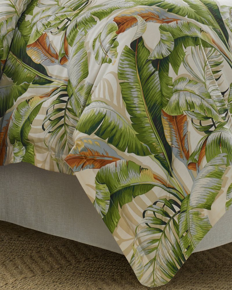 Tropical queen on sale comforter set