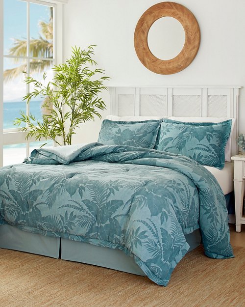 Blue Abalone King Comforter Set