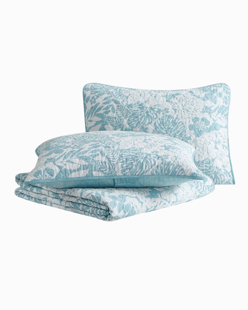 Laguna Beach Reversible 3-Piece Full/Queen Quilt Set thumbnail 6