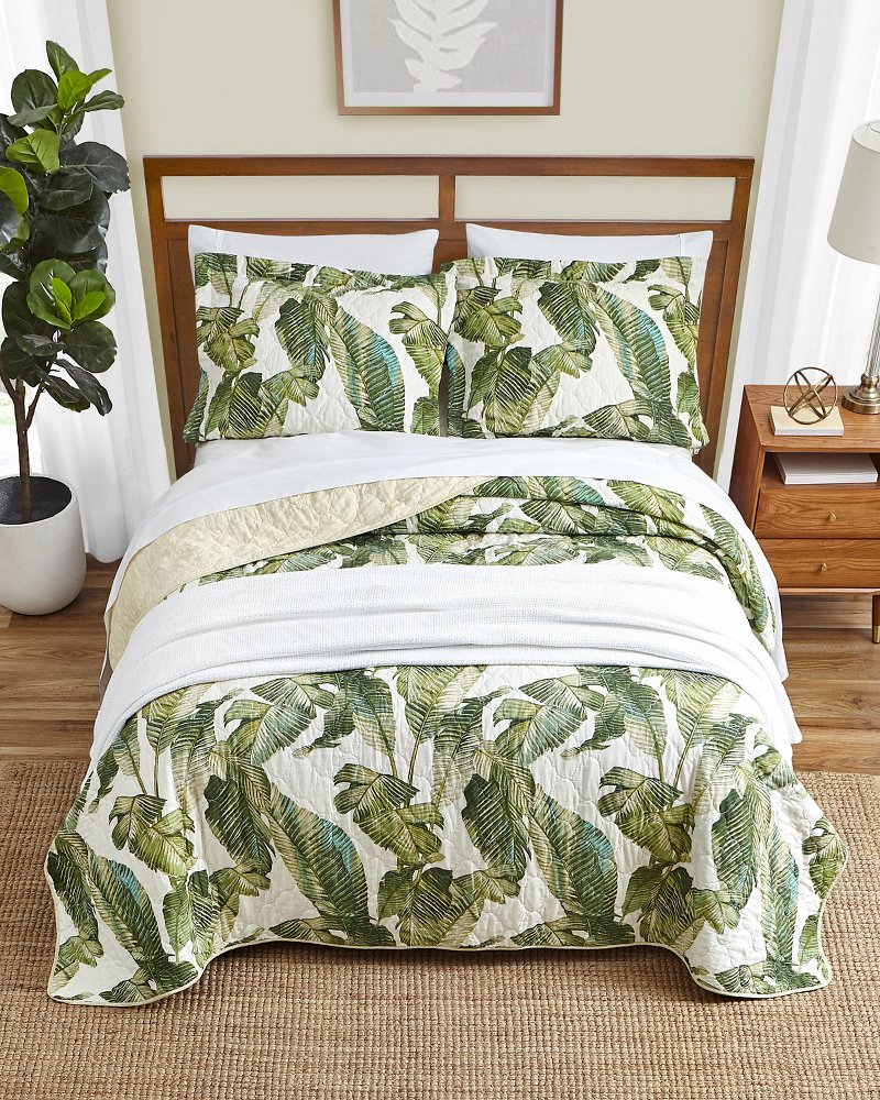 Fiesta Palms Reversible 3-Piece King Quilt Set thumbnail 5