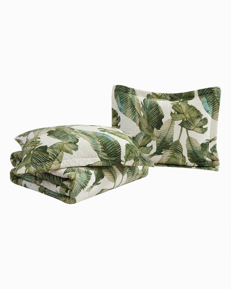 Fiesta Palms Reversible 3-Piece King Quilt Set thumbnail 6