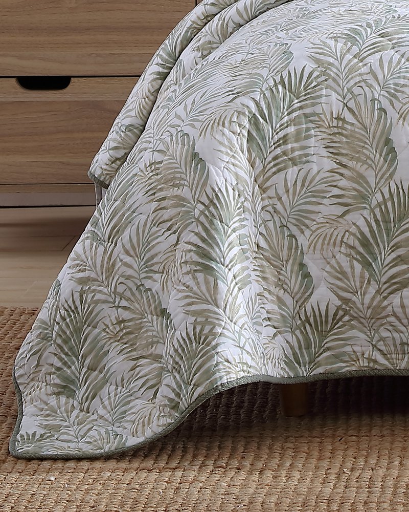 Maui Palm 2-Piece Twin Quilt Set