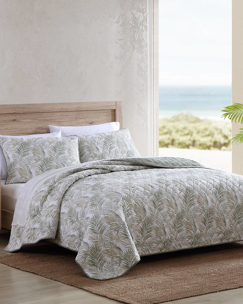 Maui Palm 2-Piece Twin Quilt Set