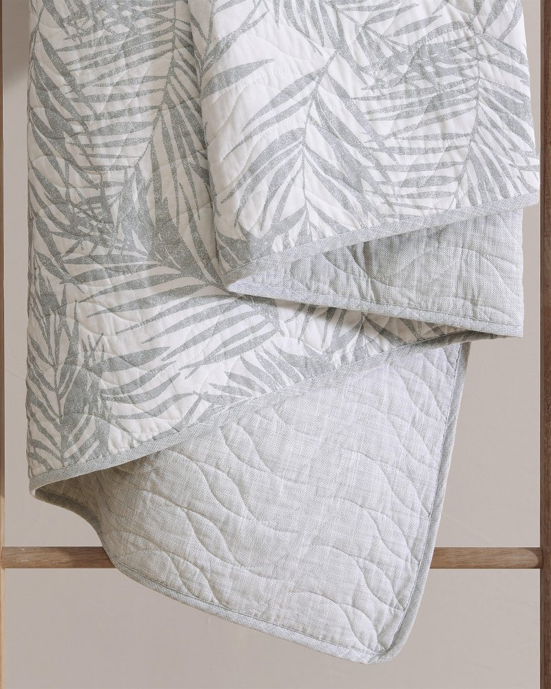 Palmday 3-Piece Full/Queen Quilt Set