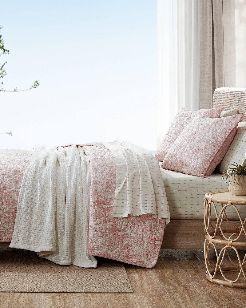 Thumbnail for Water Leaves Reversible 2-Piece Twin Quilt Set