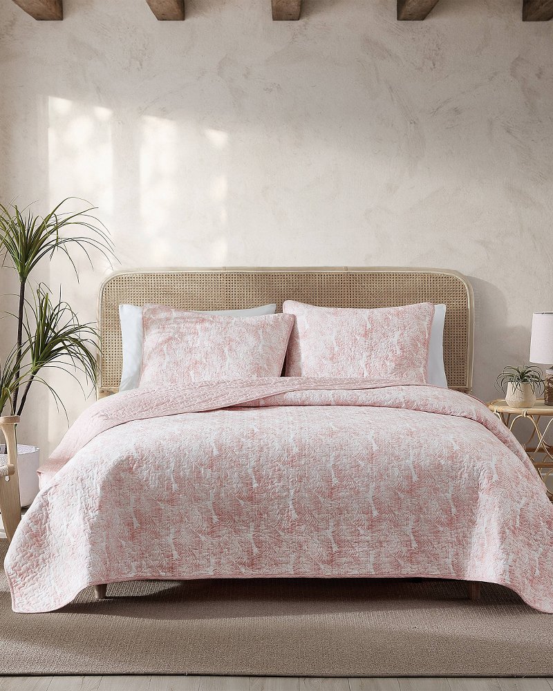 Thumbnail for Water Leaves Reversible 2-Piece Twin Quilt Set
