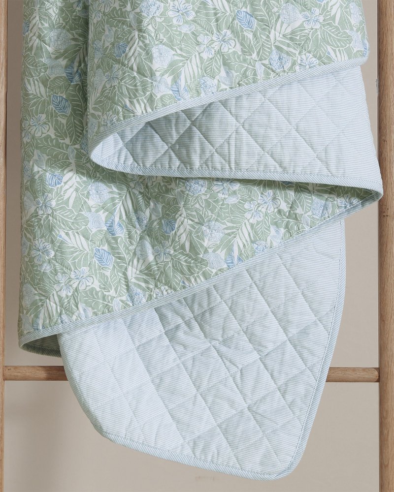 Pineapple Bloom Reversible 2-Piece Twin Quilt Set