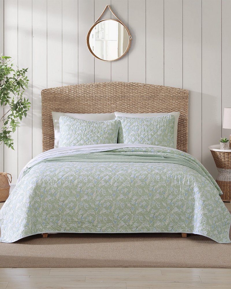 Pineapple Bloom Reversible 2-Piece Twin Quilt Set