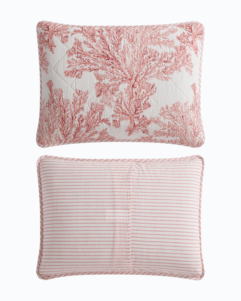 MSH 6 2024 Pc. Quilt Queen Coral Garden Set