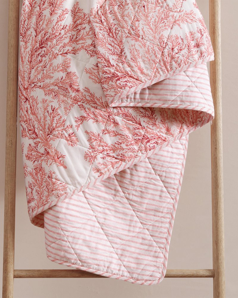 Thumbnail for Coral Garden Reversible 3-Piece King Quilt Set