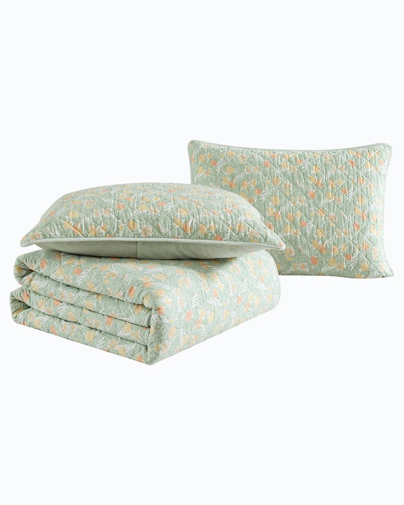 Thumbnail for Pineapple Bloom Reversible 2-Piece Twin Quilt Set
