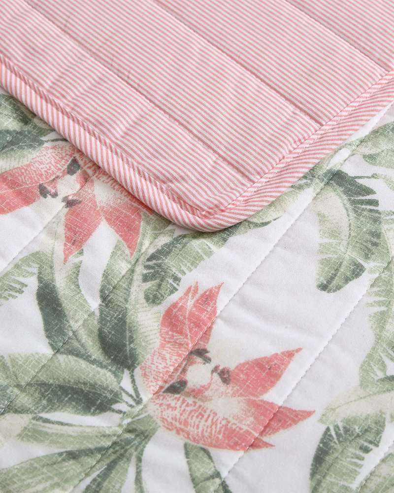 Acapulco Palms Reversible 3-Piece King Quilt Set