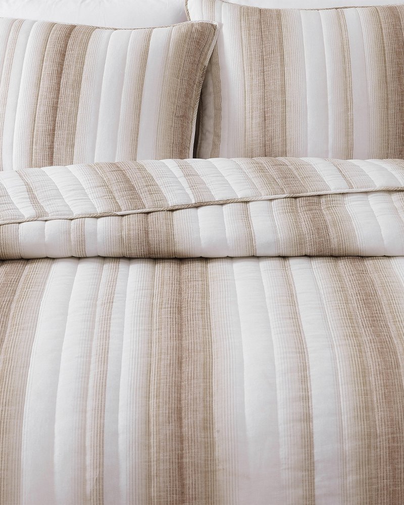Thumbnail for Island Estate La Prisma Stripe 3-Piece Full/Queen Quilt Set