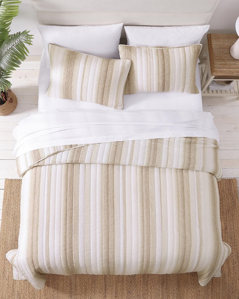 Thumbnail for Island Estate La Prisma Stripe 3-Piece King Quilt Set