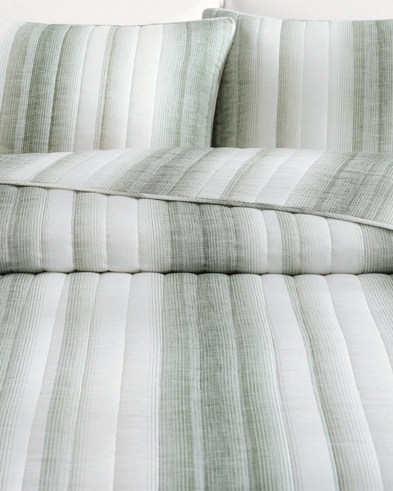 Thumbnail for Island Estate La Prisma Stripe 3-Piece Full/Queen Quilt Set