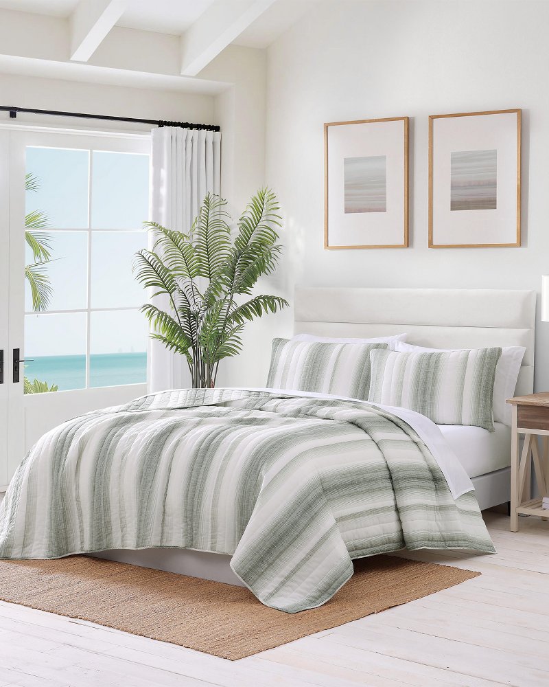 Thumbnail for Island Estate La Prisma Stripe 3-Piece Full/Queen Quilt Set
